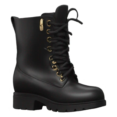 Givency black botes  sticker