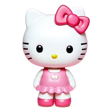 pls create hello kitty with different 6 skin tones....i want their skin tones to be hex codes #FFFFFF, #F0F0DC, #E0AC69, #C68642, #9E7158, and #604F45 sticker
