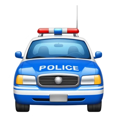 police car sticker