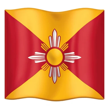 New Mexico flag sticker