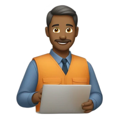 Ecureuil au travail sticker