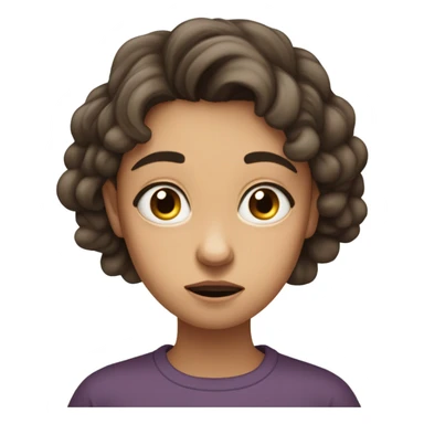 Baylie confused  sticker