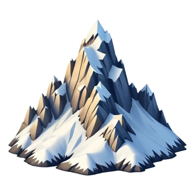Alps mountain sticker