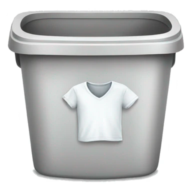 t shirt in bin sticker