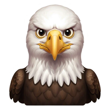 An double header eagle  sticker