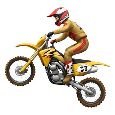 Moto cross sticker