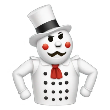 Bonhomme qui rigole sticker