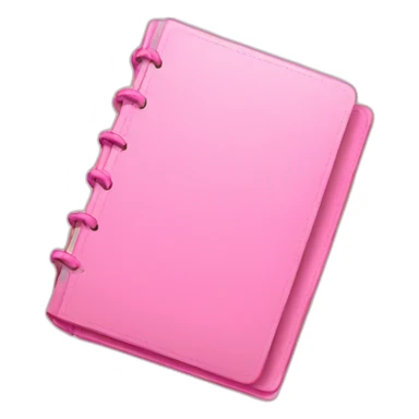 pink diary sticker