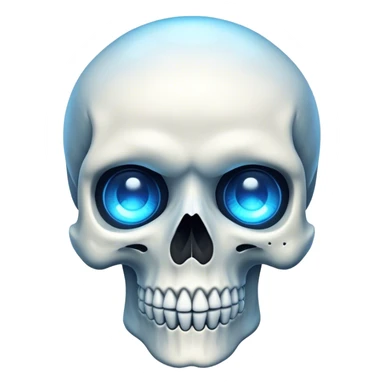 Skull eyes popping  sticker
