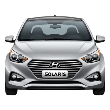 huyndai solaris sticker