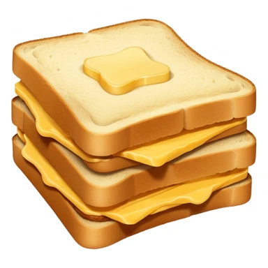 Butter sandwich sticker