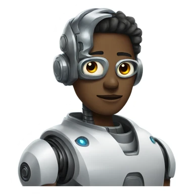 Robot boyfriend sticker