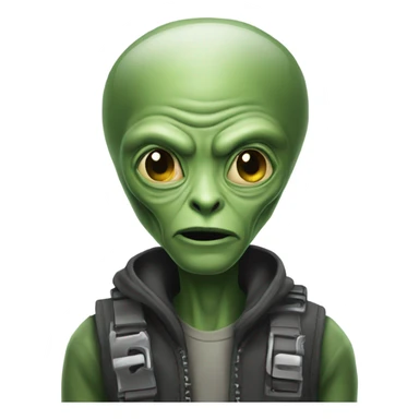 locked in alien sticker