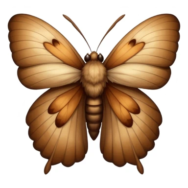 Moth emoji sticker