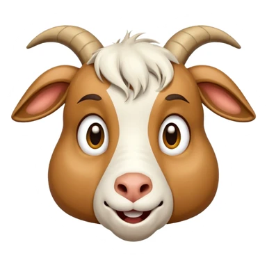 extremely stupid derp goat sticker