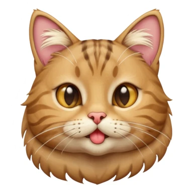 haz que un gato  esté lanzando un beso sticker