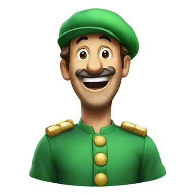 Luigi Mangione laughing sticker