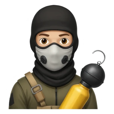 Russel from F1 Mercedes Team as a terrorist from csgo sticker