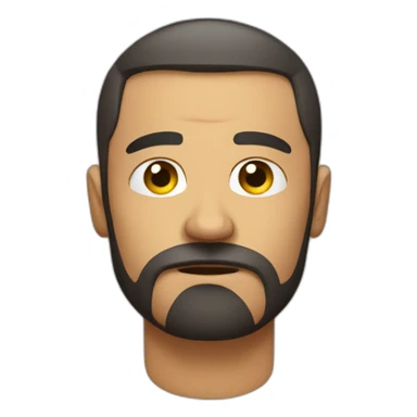 a sad fitness trainer sticker