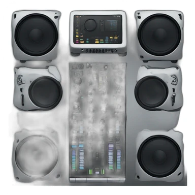 DJ equipment sticker