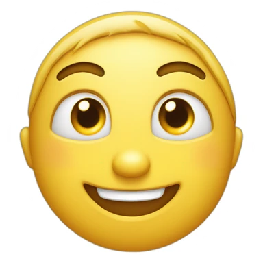 cara con ojos de estrella y destello en sonrisa sticker