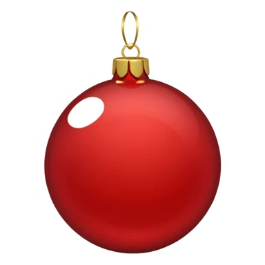 A Red Ornament sticker