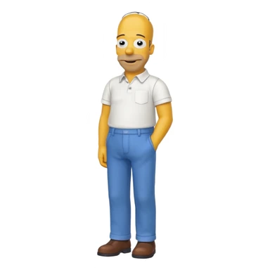 the simpsons, Different every character, only one at a time. sticker