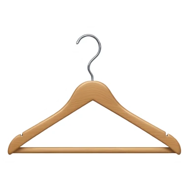clothing hanger sticker