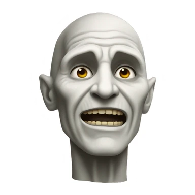 Voldemort che manda un bacino sticker