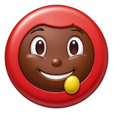 M&m chocolate sticker