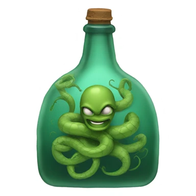 bottle hydra sticker