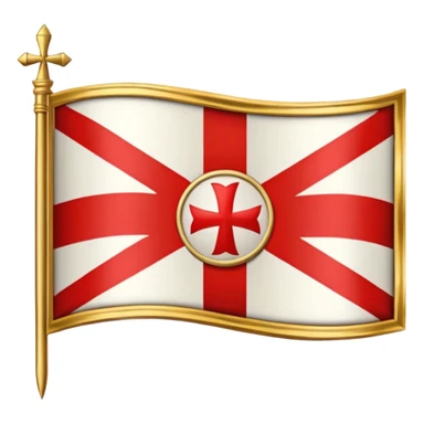 templar x gods of olympus flag sticker