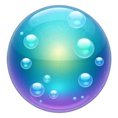 glitter boobles cian sticker