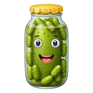 Pickle sticker