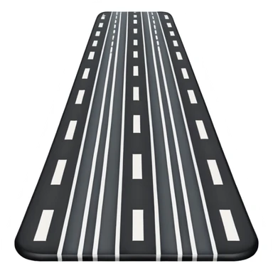 Road Lane Lines sticker