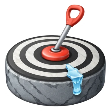 target curling sticker