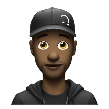 French rapper Jul in a tmax sticker