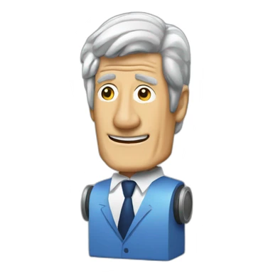 Jeremy paxman robot toy sticker