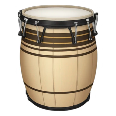 Erlandskian  Terminian Savanbazuk Drum Instrument Ethnic Percussion sticker