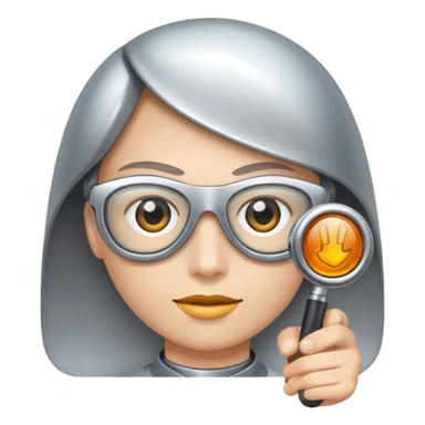 evaluator icon agent sticker