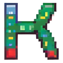 letters BLK in black color sticker