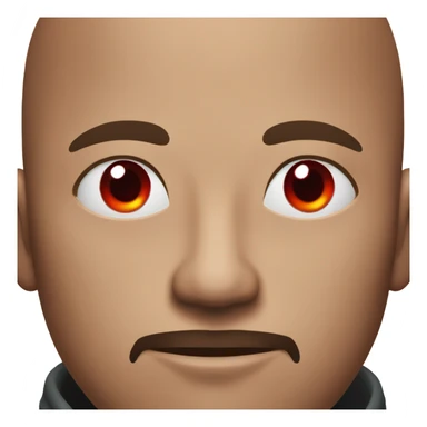 red eyes MAN sticker