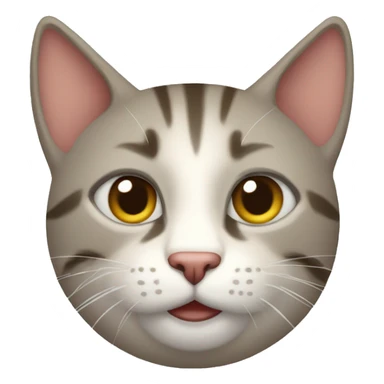 El gato Tom asustado sticker