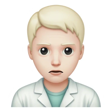 mental hospital patient sticker