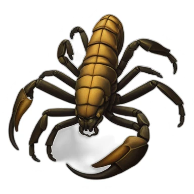 Scorpion boit wisky sticker