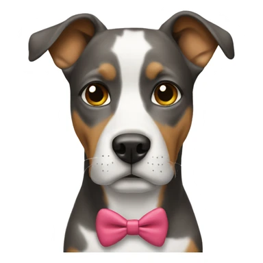 Dog with shoes on  sticker