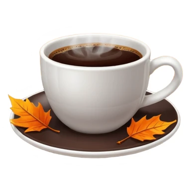 Automne café  sticker