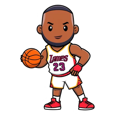 LeBron James  sticker