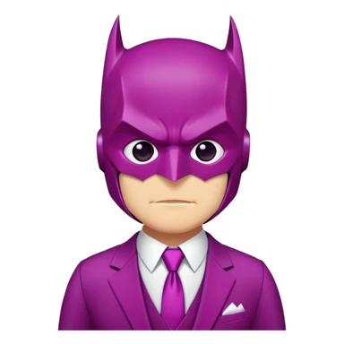 batman with Tmobile colors sticker