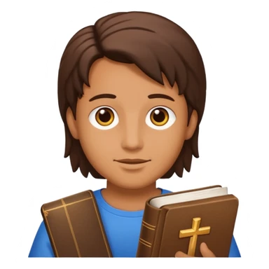 God with a a bible sticker